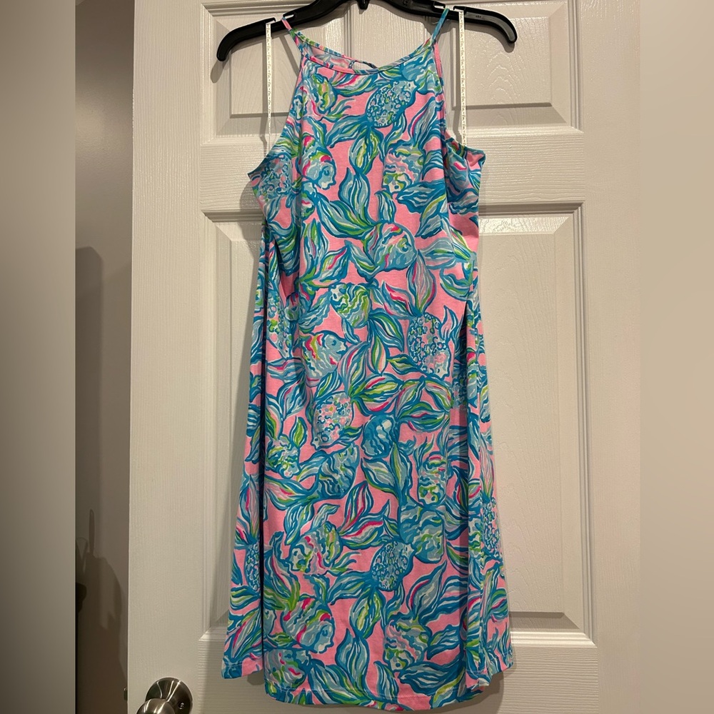 Lilly Pulitzer Margot dress pink fish